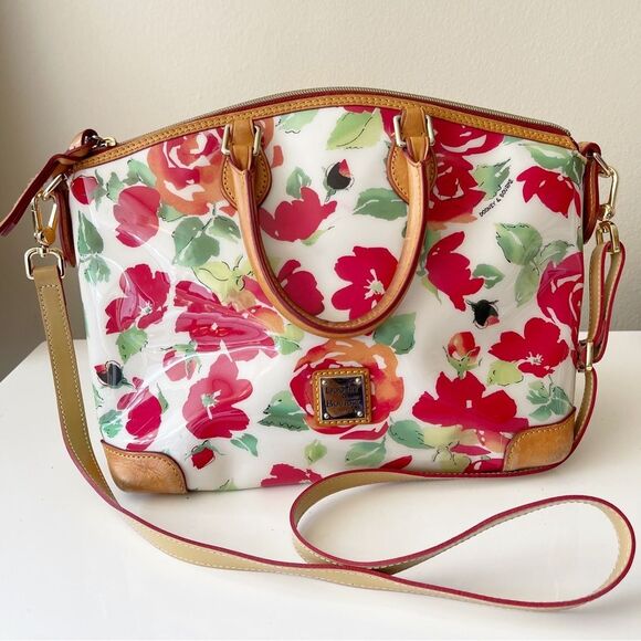 Dooney & Bourke Handbags - DOONEY & BOURKE  Vintage RARE Floral Sachel bag